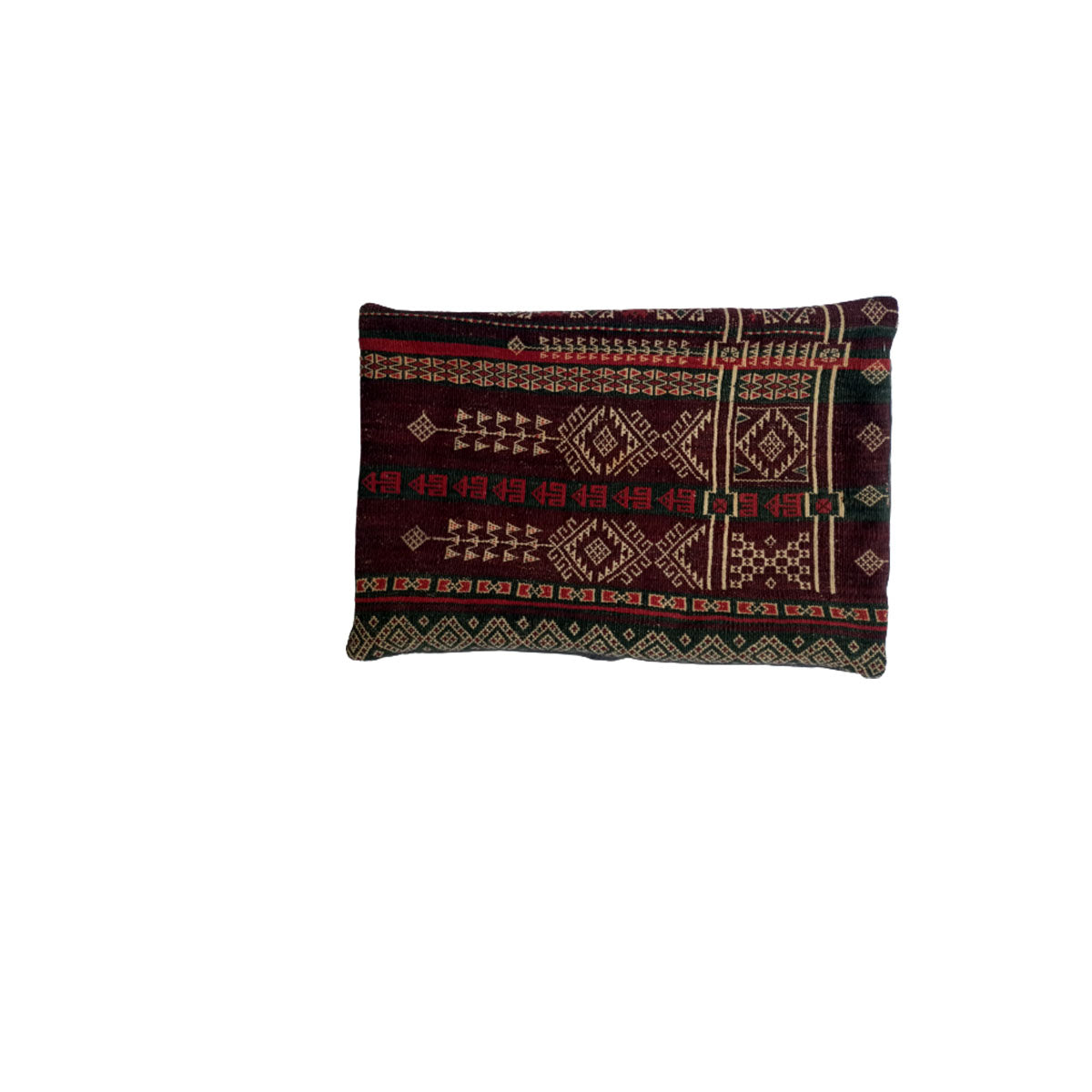 Baluchi Kilim Handwoven Asphalt Cushion Cover