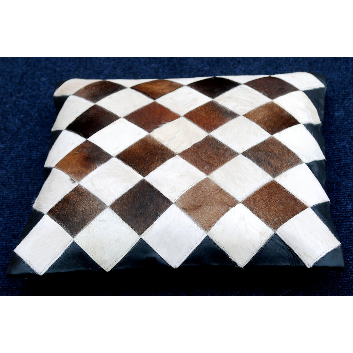 Cowhide Leather Cushion Cover