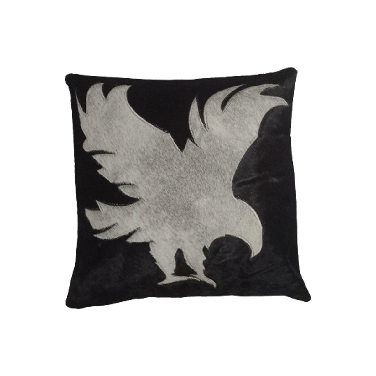 Cowhide Leather Thunder Cushion Cover