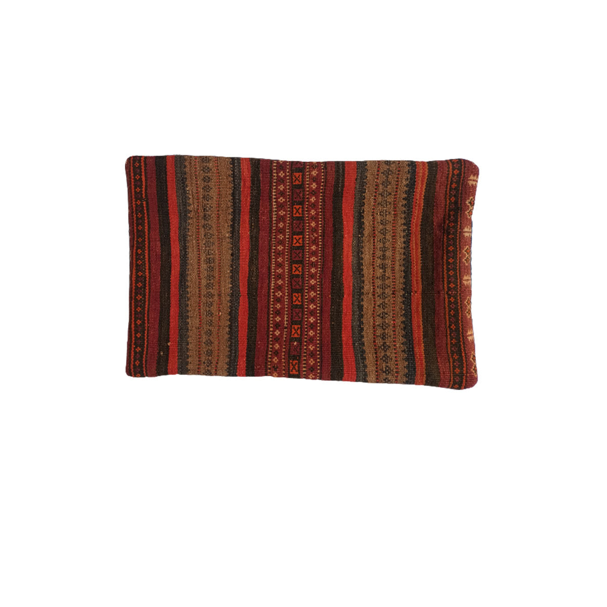 Baluchi Kilim Handwoven Iroko Cushion Cover